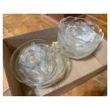 6pc - Clear Glass Bowls