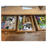 Contents Of 3 drawers - Misc. Tools And Hardware