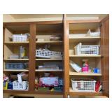 Contents Of Cabinet - Matches, Cleaning Supply