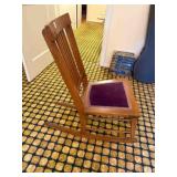 Wood low-profile rocking chair