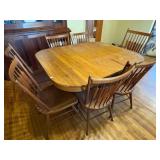 Vintage Oak Dining Table -