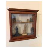 wall mount shadow box pioneer woman statures;
