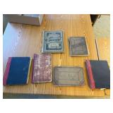 ASSORTED VINTAGE LEDGERS, BOOKS, NOTEBOOKS