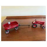 McCormick Farmall tractor and Radio