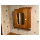 WOODEN MEDICINE CABINET