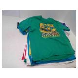 25 Racing T-Shirts Kids Size 10-12 M - Some Stains