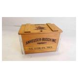 Vintage Budweiser Centennial Wood Beer Crate &