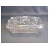 Vintage Federal Glass Rectangular Refrigerator