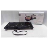 Cusimax Double Infrared Portable Countertop Burner