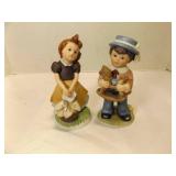 Homco Porcelain Bisque Children Figurines