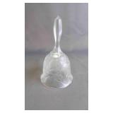 Vintage Etched "Inverted Strawberry" Tabletop Bell
