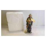 Classic Porcelain Emmett Kelly, Jr. Clown Figurine