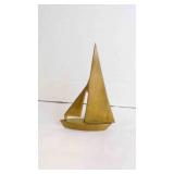 Vintage Brass Sailboat/Nautical Dï¿½cor Figurine