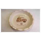 Vintage Frankoma Pottery Commemorative Pie Plate