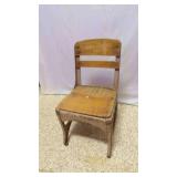 Vintage Wood Envoy Model School Classroom Chair