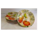 "Wild Autumn" Ceramic Kitchen Plates