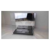2 Stand Mirrored Back Panel Acrylic Display Case