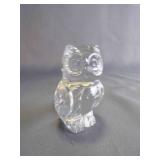 Vintage Princess House 24% Lead Crystal Owl
