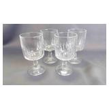 4 Vintage "Winchester" Glass All-Purpose Goblets