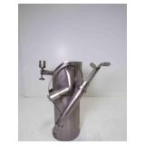 Metal Golfer Wine Bottle Holder