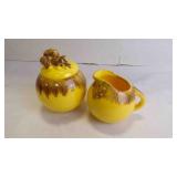 Vintage Ceramic "Autumn Leaf " Kitchenware Items