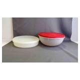 Vintage Tupperware Fix N Mix Bowl & Pie Taker