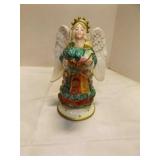 Fitz & Floyd Damask Christmas Angel Candleholder