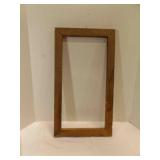 Vintage Rectangular Solid Wood Picture Frame