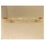 Vintage Mikasa Blossom Time Rectangular Glass