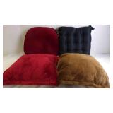 4 Assorted Pillows - 2 Seat Cushions - 2 Decor
