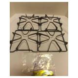 4 Gas Range Surface Burner Grates