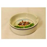 Vintage Porcelain Round Ashtray From Villeroy &