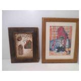 Framed Camping Print & Framed Religious Print