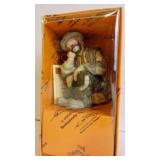 Classic Porcelain Emmett Kelly, Jr. Clown Figurine