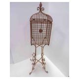 40" Tall Decorative Top Opening Wire Case on