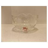Vintage Mikasa Glass Fruit Or Serving Bowl