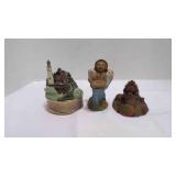 2 Vintage Tom Clark & Tim Wolfe Figurines