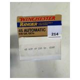 Winchester & other 45 ACP ammo; 230gr; SXT; 50 ct.