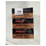 PMC .40 S&W ammo; 180gr; FMJ-FP; 150 ct.