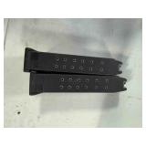 2-Glock 22 magazines; 40 cal