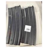2-Ruger Mini-14 20-rd magazines; 223