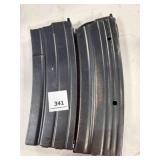 2-Ruger Mini-14 20-rd magazines; 223