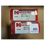 Hornady 338 RCM ammo; 185gr; GMX; 40 ct.