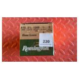 Remington .410 ga #6 shot; 2.5"; 40 ct.