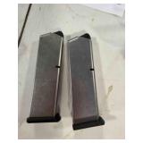 2-Ruger P90 magazines 45 ACP