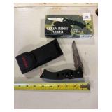 Green Beret folder knife new