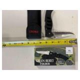 Green Beret folder knife new