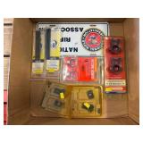 box of various scope mounts