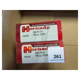 Hornady 338 RCM ammo; 185gr GMX; 40 ct.