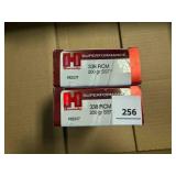 Hornady 338 RCM ammo; 185gr GMX; 40 ct.